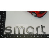 Mercedes Benz Smart Bagaj Krom 3M Yazı Logo Orjinal Ürün thumbnail 5