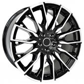 EMR-A364-01 8.5x19"-5x112 ET30 66.6 Black Diamond Jant (4 Adet) - 1