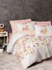 Cotton Box Ranforce Nevresim Takımı Çift Kişilik Emma Somon thumbnail 1