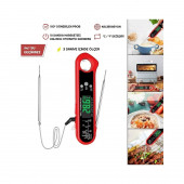 Çıkarılabilir Multi Problu Paslanmaz Dijital Et Yemek Termometresi -50°C-300°C Sıcaklık Ölçer TP500 A06 - 3
