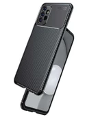Galaxy A23 Kılıf Zore Negro Karbon Tasarım Silikon Kılıf thumbnail 7