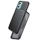 Oppo A96 4G Kılıf Zore Negro Karbon Tasarım Silikon Kılıf thumbnail 4