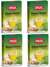 Orçel Nane Limon (Mentöllü) Aromalı İçecek Tozu Oralet Çay 4 x 200gr. - 1