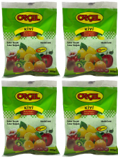 Orçel Kivi Aromalı İçecek Tozu Oralet Çay 300gr.x 4 Adet - 1