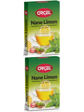 Orçel Nane Limon (Mentöllü) Aromalı İçecek Tozu Oralet Çay 2 x 200gr. - 1