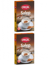 Orçel Salep (Sahlep 10 fincan tek içimlik Tarçınlı) 2 x 200gr. - 1