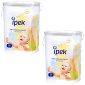 İpek Maxi 60 lı Bebek Temizleme Pamuğu 2 Paket - 1
