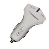 Sprange SCS1 2.4A QC 3.0 18W  Çift Usb Girişli Araç Şarjı - 1