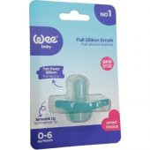 Wee Baby Full Silikon Emzik 0+6 Ay No:1 Yeşil K:561 - 1