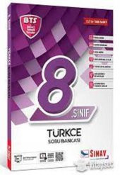 SINAV YAYINLARI 8 SINIF TÜRKÇE SORU BANKASI - BTS - 1