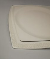 Emsan Fine Bone Zencerek 60 Parça 12 Kişilik Yemek Takımı Kare 600.15.01.2034 - 6
