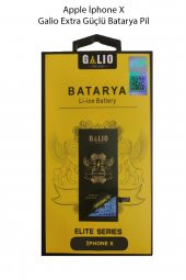 Apple İphone X Galio Extra Güçlü Batarya Pil 3500 Mah - 1
