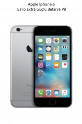 Apple İphone 6 Galio Extra Güçlü Batarya Pil 2400 Mah - 2
