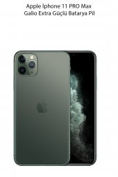 Apple İphone 11 PRO Max Galio Extra Güçlü Batarya Pil 3969 Mah thumbnail 2