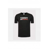 Tommy Hilfiger Crew Neck T-shirt Siyah - 2