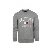 Tommy Hilfiger Erkek Modern Varsıty Sweatshırt 0 Yaka - 4