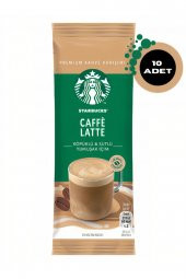 Starbucks Caffe Latte Premium Kahve Karışımı 14 Gr X 10 Adet - 1