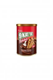 9 Kat Tat Rulokat Çikolata Kremalı Rulo Gofret 170 Gr - 1