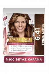 Loreal Paris Excellence Creme 6.41 Fındık Kahvesi - 1
