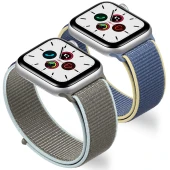 E2M APPLE WATCH 42-44MM KRD-03 HASIR KIRMIZI KORDO - 2