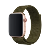 E2M APPLE WATCH 42-44MM KRD-03 HASIR HAKİ KORDON thumbnail 1