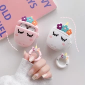 E2M AIRPODS 1-2 KILIF UNICORN PEMBE thumbnail 3