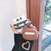 E2M AIRPODS PRO KILIF PANDA GRİ thumbnail 3