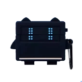 E2M AIRPODS PRO KILIF ROBO FLAT SiYAH thumbnail 2