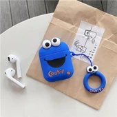 E2M AIRPODS 1-2 KILIF CUTE COOKIE MAVİ thumbnail 1