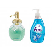 SIA-BOSP032 OVAL CAM SIVI SABUNLUK VE 1 ADET 400 ML SIVI SABUN OKYANUS KOKULU thumbnail 2