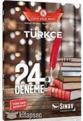 8. Sınıf LGS Türkçe 24 Deneme Sınav Dergisi Yayınları - 1