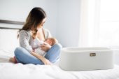 Anne Yanı Beşik Hier Bebek Ahşap Beyaz Stand Beyaz Sepet - 8