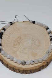 Beril Taşı (Rutil Kuvars) Faset Kesim Dizi 8mm thumbnail 2