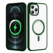 Apple iPhone 12 Pro Max Kılıf Magsafe Wireless Şarj Özellikli Silikon Zore Ege Kılıf thumbnail 5