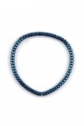 Hematit Doğal Taş Bileklik 2 x 4 mm Rondel Kesim thumbnail 2