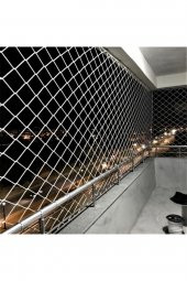 KADİRTARIM 3 X 3 METRE ÇOCUK GüVENLiK FİLESi KALINLIK 3 MM BALKON GüVENLiK FiLESi KEDi GüVENLiK FİLESİ FİLE - 1