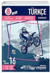 Son Viraj Yayınları 8. Sınıf Türkçe Drift Serisi 16 lı Denemeleri - Asilhan Karaaslan - 1