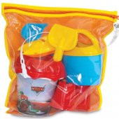 Dede Oyuncak Cars Çantalı Plaj Set 01584 - 1