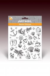 Şekiller Geçici Dövme,Geçici Tattoo ,Vücut Dövme,Kol Bilek Dövme,Boyun Dövme,Sırt Dövme - 2
