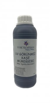 Uv Görünmez Kaşe Mürekkebi 500 Ml. (Mor Işıkta Görünür) - 1