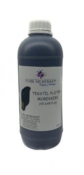 Tekstil Plotter  Mürekkebi (Su bazlı) Siyah 1000 ml. - 1