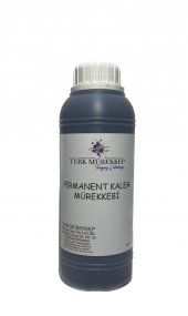 Permanent Kalem Mürekkebi Siyah 500 ml. - 1