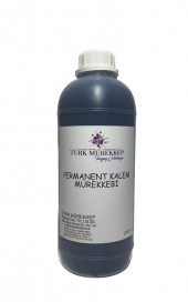 Permanent Kalem Mürekkebi Siyah 1000 ml. - 1