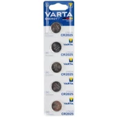 Varta Cr2025 Blister Lityum Pil 5'li - 1