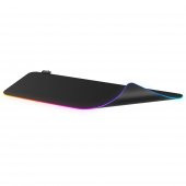 RAMPAGE MP-24 SİYAH 300*800*3MM RGB LEDLİ GAMING MOUSE PAD - 3