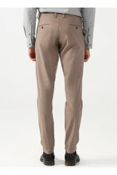 Normal Bel Normal Paça Slim Fit Bej Erkek Pantolon Pn2020500517 - 4