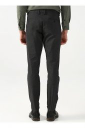 Normal Bel Normal Paça Slim Fit Siyah Erkek Pantolon Pn2020500517 - 4