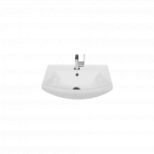 Turkuaz Seramik Cerastyle Evita Serisi 55 x 41 Cm Etajerli Lavabo - 1