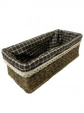 HASIR EL YAPIMI BAGET EKMEK KABI 25*10*8CM - 1