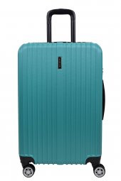 2li Valiz Seti Elatae Valiz Orta Boy ve Makyaj Turkuaz 2li Set 1020 thumbnail 2